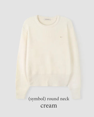 [U-neck/V-neck] 2 types of standard basic knitwear