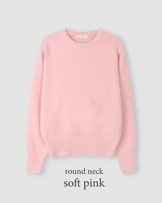 [U-neck/V-neck] 2 types of standard basic knitwear