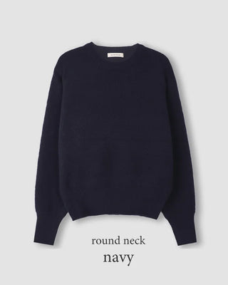 [U-neck/V-neck] 2 types of standard basic knitwear
