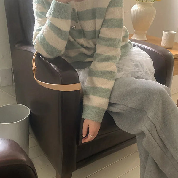 Striped cardigan