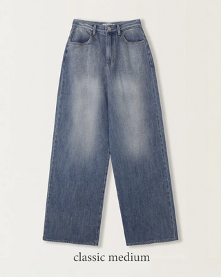 Wide Daily Denim Pants
