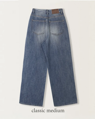 Wide Daily Denim Pants