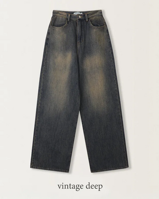 Wide Daily Denim Pants