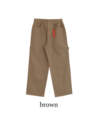 Mark strap wide pants