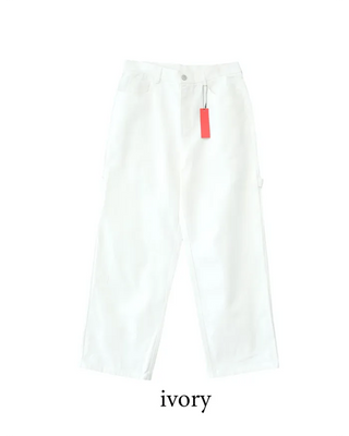 Mark strap wide pants
