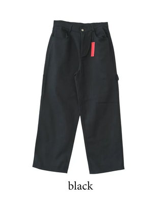 Mark strap wide pants