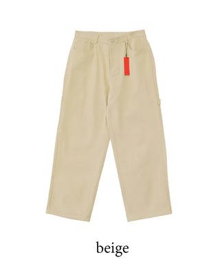 Mark strap wide pants