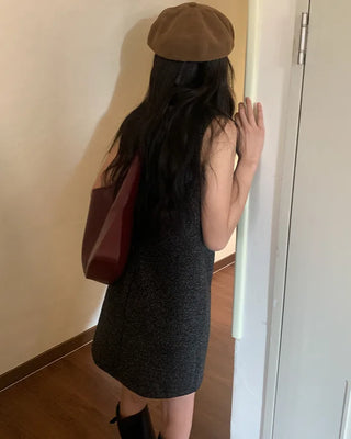 Simple V-neck dress