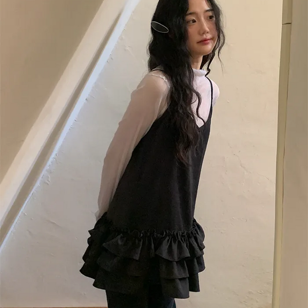Frilled Layered Tunic