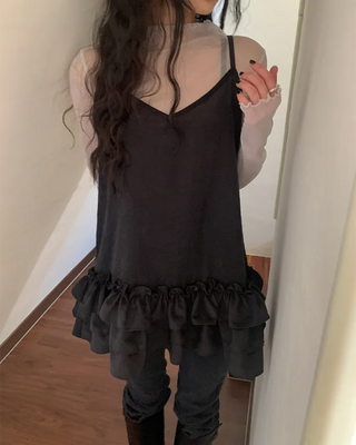 Frilled Layered Tunic