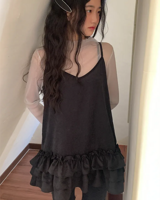 Frilled Layered Tunic