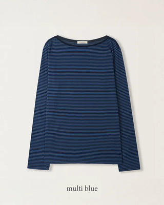 (4 colors) Slim Stripe T-shirt
