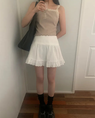 Ribbed Sleeveless Top