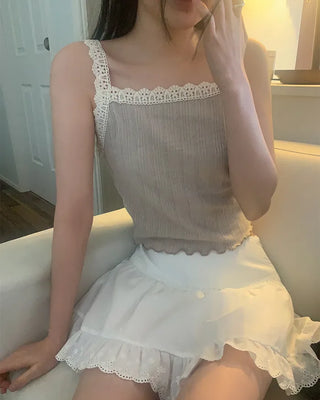 Ribbed Sleeveless Top
