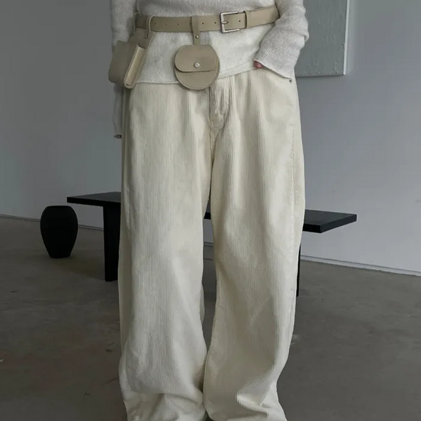 suede two way belt bag (2c)