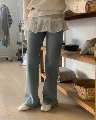 Layered skirt