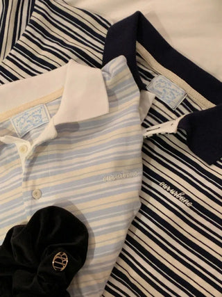 Striped rugby shirt
