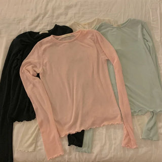 Frilled round innerwear