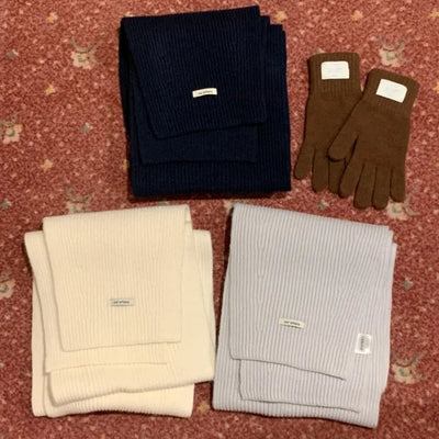 Whole Garment Cashmere Wool Scarf