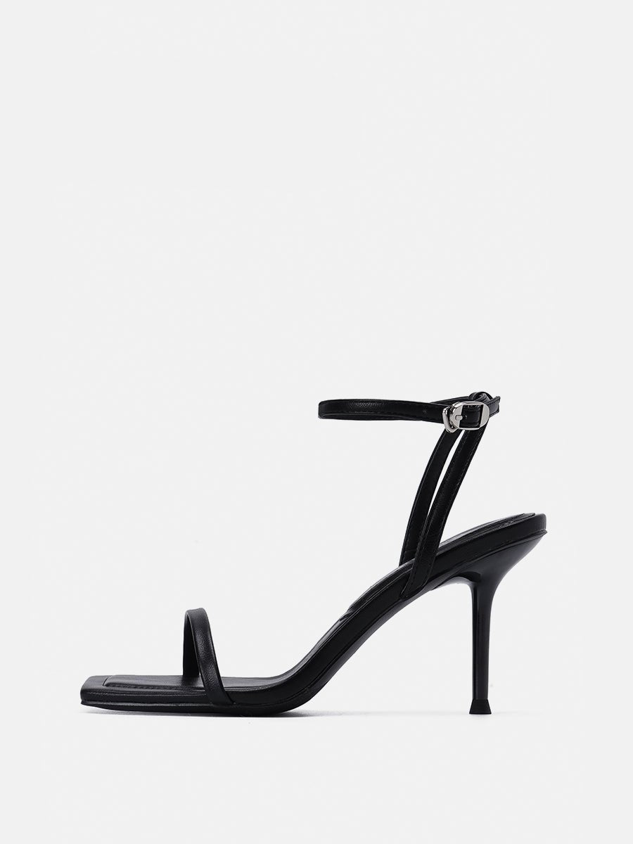 Stiletto open toe one-strap heels – Uncut-Trends