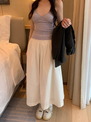 Lace V neck with small vests inside