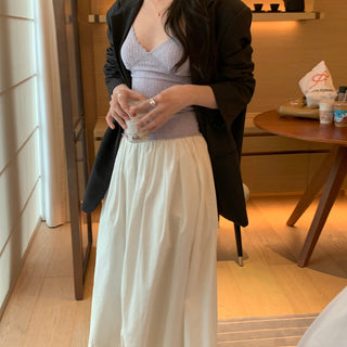 Lace V neck with small vests inside