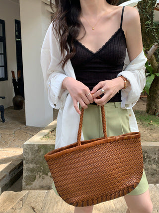 Lace V neck with small vests inside