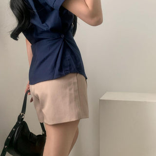 Korean thin short sleeved shirt