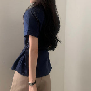 Korean thin short sleeved shirt