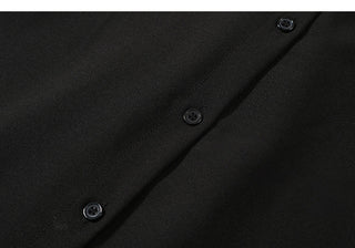 Korean Black long sleeved shirt