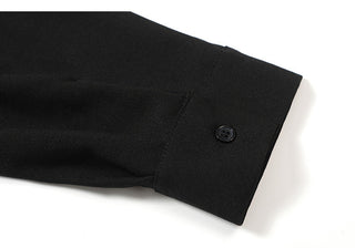 Korean Black long sleeved shirt