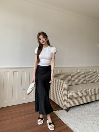High waist Mid length Fish Tail Skirt