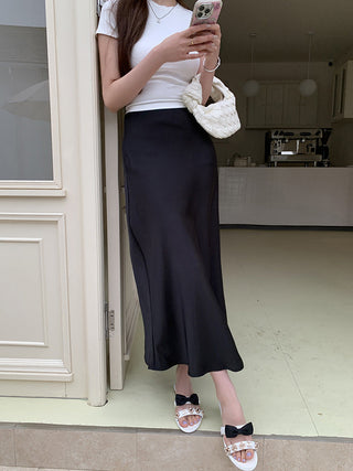 High waist Mid length Fish Tail Skirt