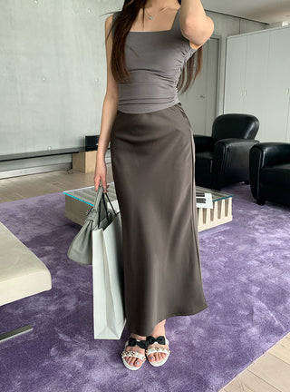 High waist Mid length Fish Tail Skirt