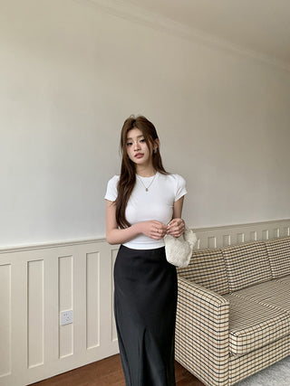 High waist Mid length Fish Tail Skirt