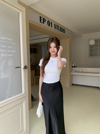 High waist Mid length Fish Tail Skirt