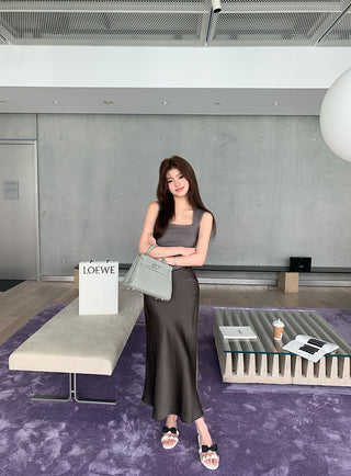 High waist Mid length Fish Tail Skirt