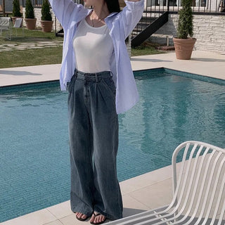 Stripped Drop Shoulder Shirt