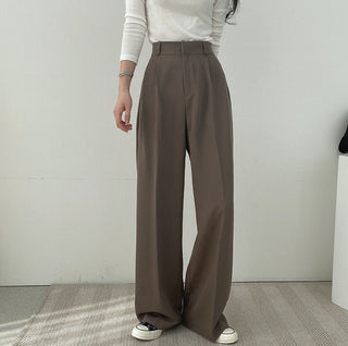 Solid Color Blazer and Pant Sets