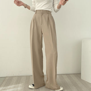 Solid Color Blazer and Pant Sets
