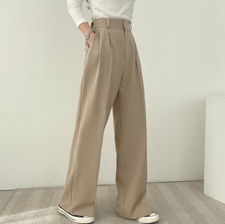 Solid Color Blazer and Pant Sets