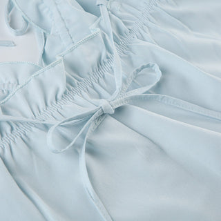 Lace flower short-sleeved top