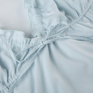 Lace flower short-sleeved top