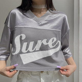 Oversized Y2k Sporty Top