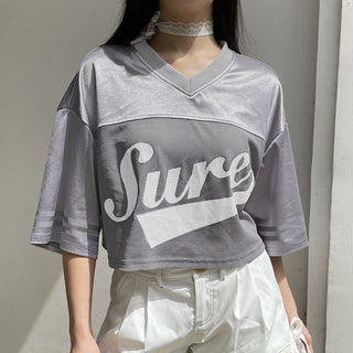 Oversized Y2k Sporty Top