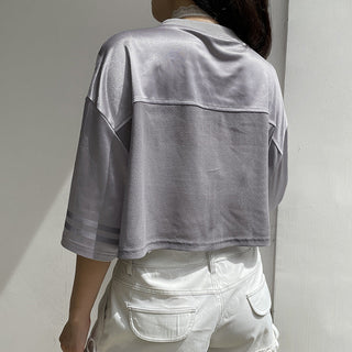Oversized Y2k Sporty Top