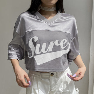 Oversized Y2k Sporty Top