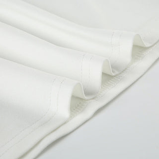 Solid color U-Neck slim fit top