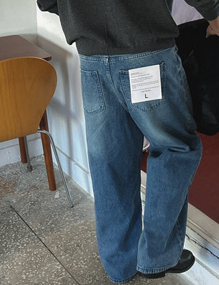 Say Straight Denim Pants (4 colors, M~2XL)