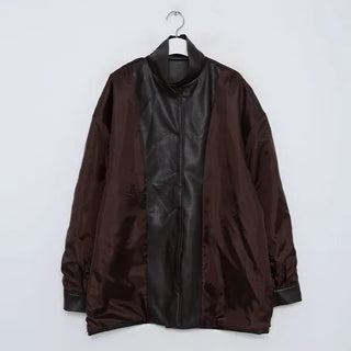 Classic faux leather jacket